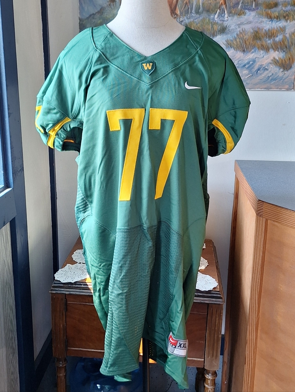 Vintage Nike Green Bay Packers Football Jersey, Cloth #77, XXL, RN#56323